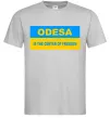 Чоловіча футболка Odesa center of freedom Сірий Чоловіча футболка Odesa center of freedom Сірий фото