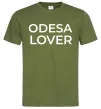 Чоловіча футболка Odesa lover Оливковий фото