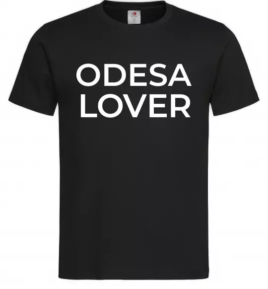 Чоловіча футболка Odesa lover Чорний фото