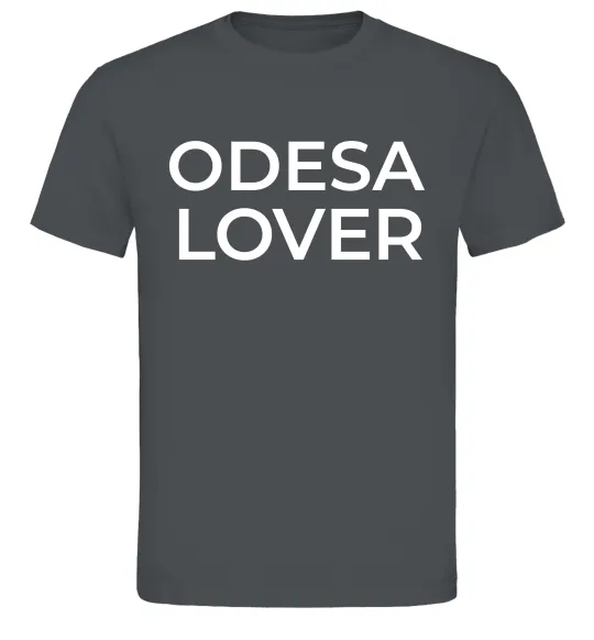 Чоловіча футболка Odesa lover Графіт фото