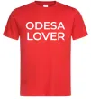 Чоловіча футболка Odesa lover Червоний фото
