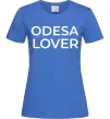 Жіноча футболка Odesa lover Яскраво-синій фото