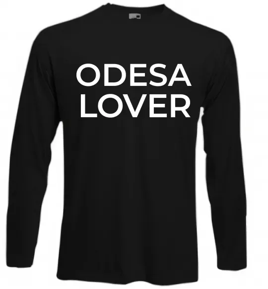 Лонгслів Odesa lover Чорний фото