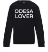 Детский Свитшот Odesa lover Черный фото