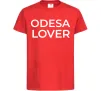 Детская футболка Odesa lover Красный фото