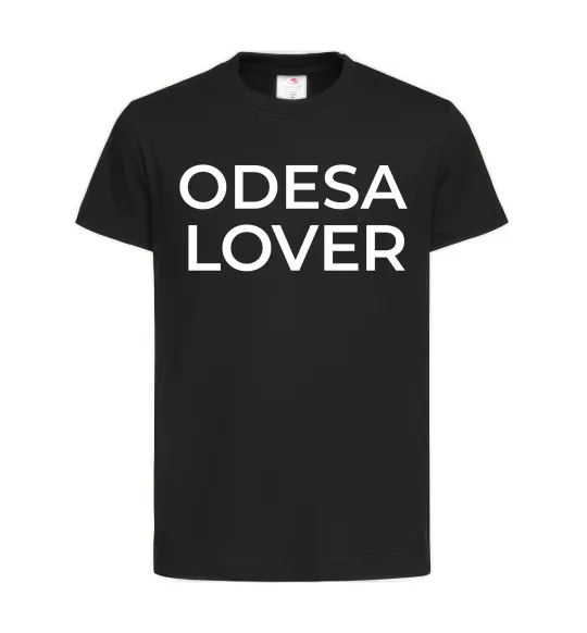 Детская футболка Odesa lover Черный фото