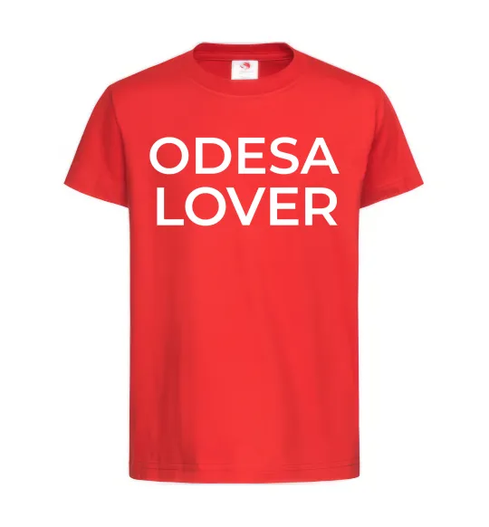 Детская футболка Odesa lover Красный фото