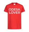 Детская футболка Odesa lover Красный фото
