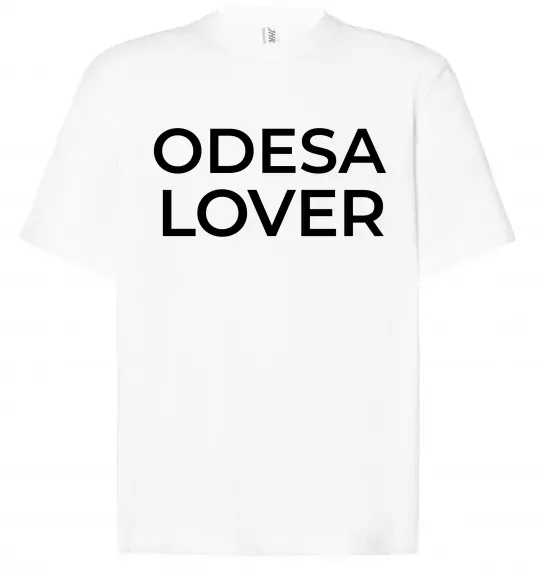 Футболка Оверсайз Odesa lover Белый фото