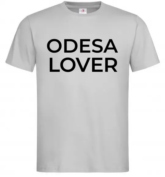 Чоловіча футболка Odesa lover Сірий фото