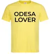 Чоловіча футболка Odesa lover Лимонний фото
