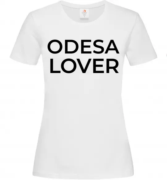 Жіноча футболка Odesa lover Білий фото