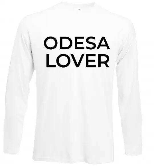 Лонгслів Odesa lover Білий фото