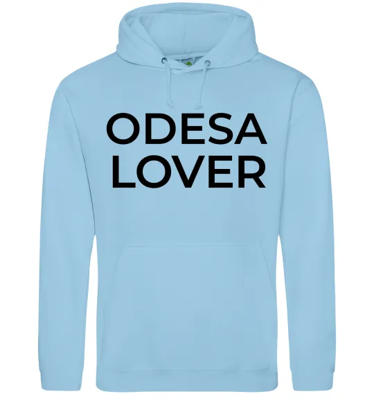 Мужская толстовка (худи) Odesa lover Голубой фото