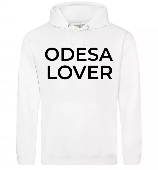 Женская толстовка (худи) Odesa lover Белый фото