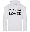 Женская толстовка (худи) Odesa lover Серый меланж фото