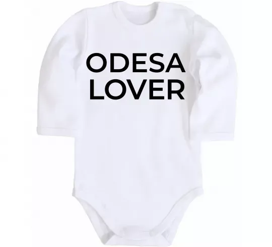 Детский боди Odesa lover Белый фото