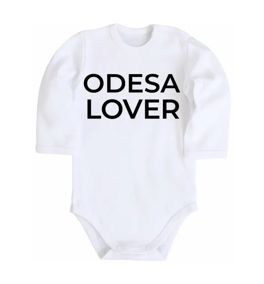 Детский боди Odesa lover Белый фото