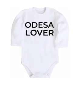 Дитячий бодік Odesa lover Білий фото