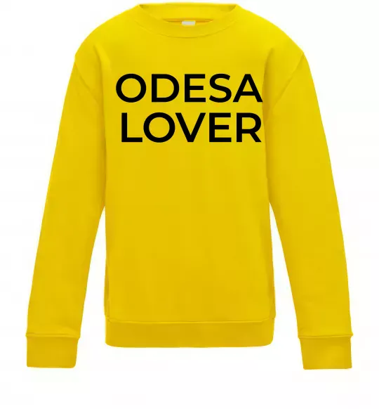 Детский Свитшот Odesa lover Солнечно желтый фото