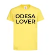 Детская футболка Odesa lover Лимонный фото