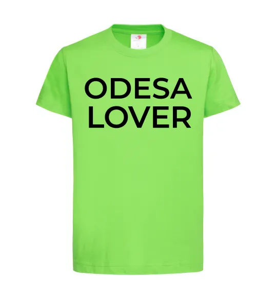 Детская футболка Odesa lover Лаймовый фото