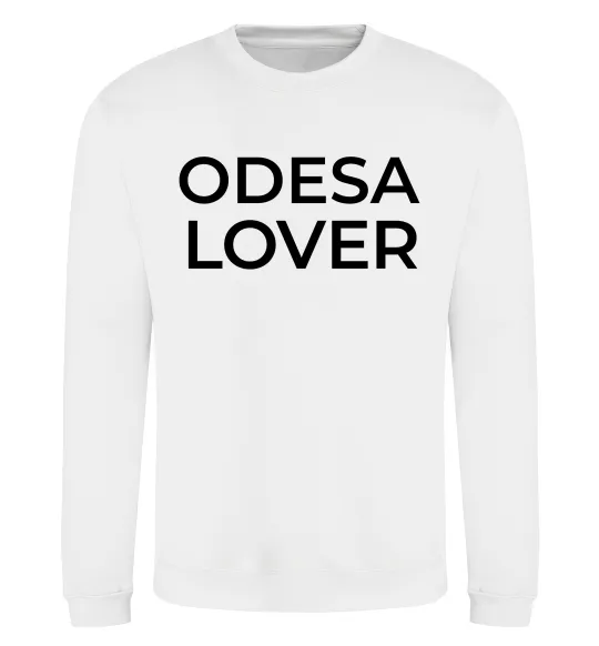Свитшот Odesa lover Белый фото