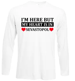 Лонгслив Sevastopol lover Белый фото