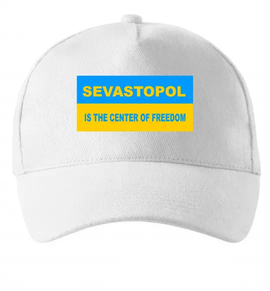 Кепка Sevastopol center of freedom Белый фото