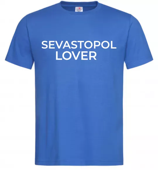 Чоловіча футболка Sevastopol lover Яскраво-синій фото