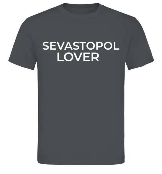 Чоловіча футболка Sevastopol lover Графіт фото