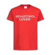 Детская футболка Sevastopol lover Красный фото