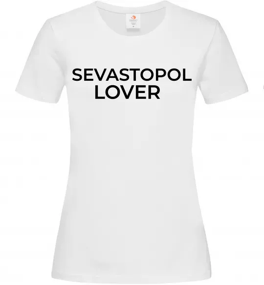 Женская футболка Sevastopol lover Белый фото