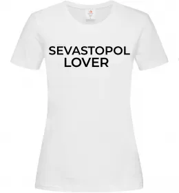 Женская футболка Sevastopol lover Белый фото