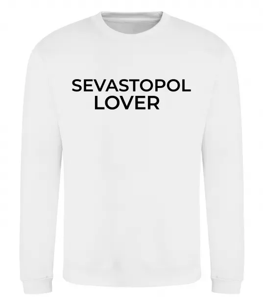 Свитшот Sevastopol lover Белый фото