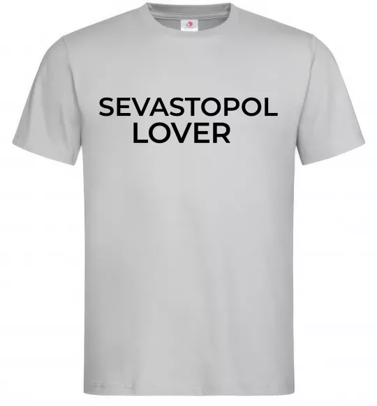 Чоловіча футболка Sevastopol lover Сірий фото