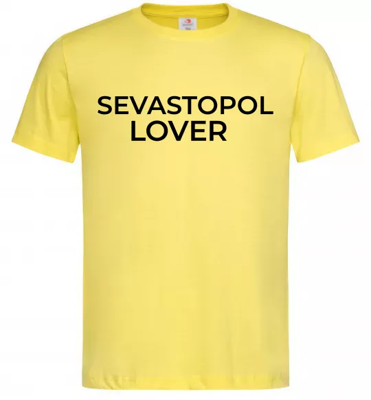 Чоловіча футболка Sevastopol lover Лимонний фото