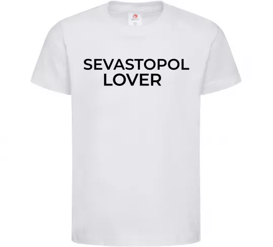 Дитяча футболка Sevastopol lover Білий фото