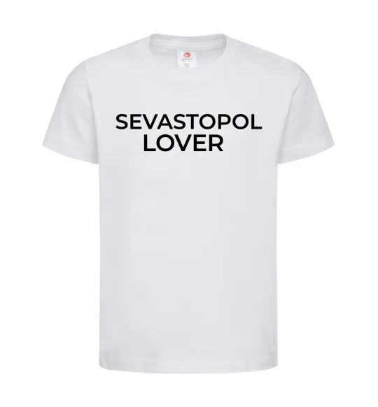 Детская футболка Sevastopol lover Белый фото
