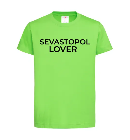 Детская футболка Sevastopol lover Лаймовый фото