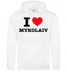 Чоловіча толстовка (худі) Mykolaiv city Сірий меланж фото