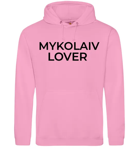 Чоловіча толстовка (худі) Mykolaiv lover Рожевий фото