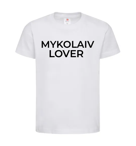 Дитяча футболка Mykolaiv lover Білий фото