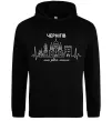 Мужская толстовка (худи) Чернігів моє рідне місто Черный фото