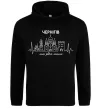 Женская толстовка (худи) Чернігів моє рідне місто Черный фото