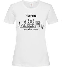 Жіноча футболка Чернігів моє рідне місто