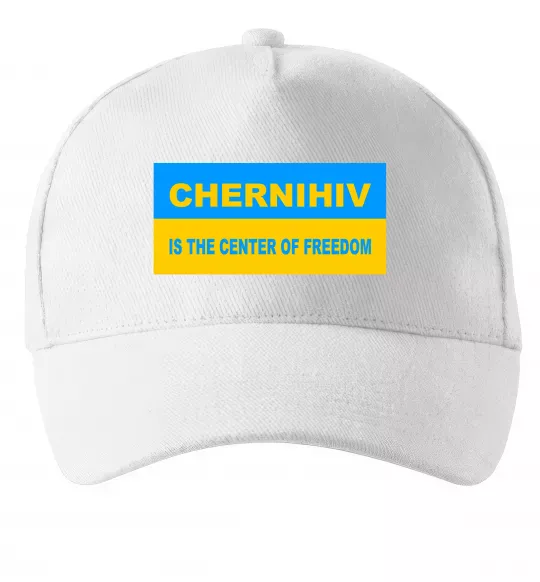 Кепка Chernihiv center of freedom Білий фото