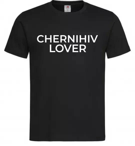 Чоловіча футболка Chernihiv lover Чорний фото