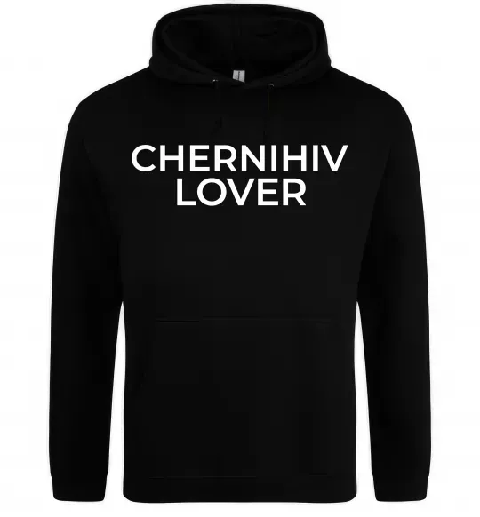 Жіноча толстовка (худі) Chernihiv lover Чорний фото