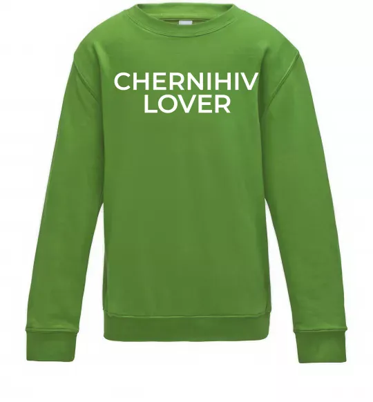 Детский Свитшот Chernihiv lover Лаймовый фото